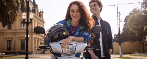 Controle de freios nas duas mãos