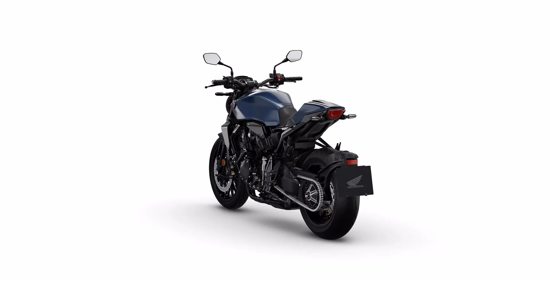 CB 1000R Black Edition traseira lateral esquerda azul fosco - 10 de 10