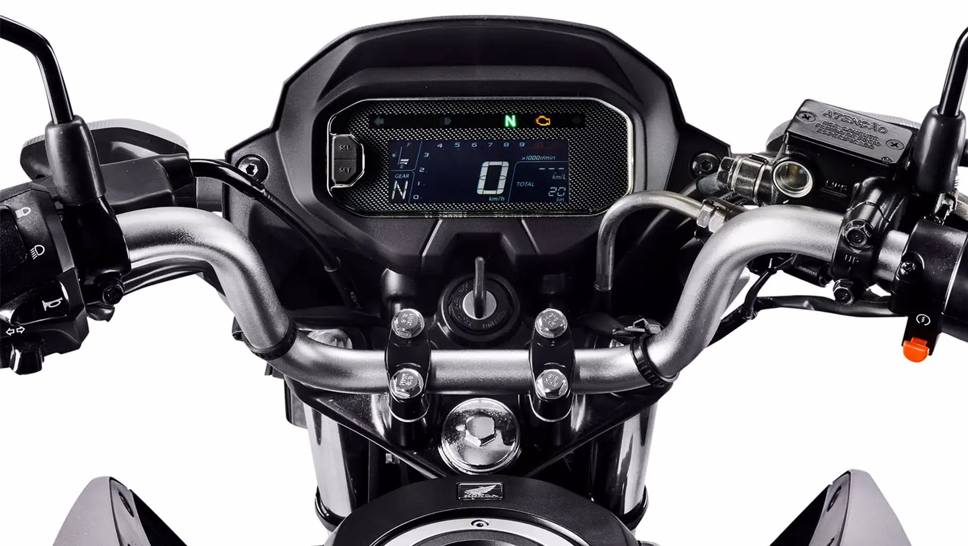 Painel digital da CG 160 Fan - 13 de 16