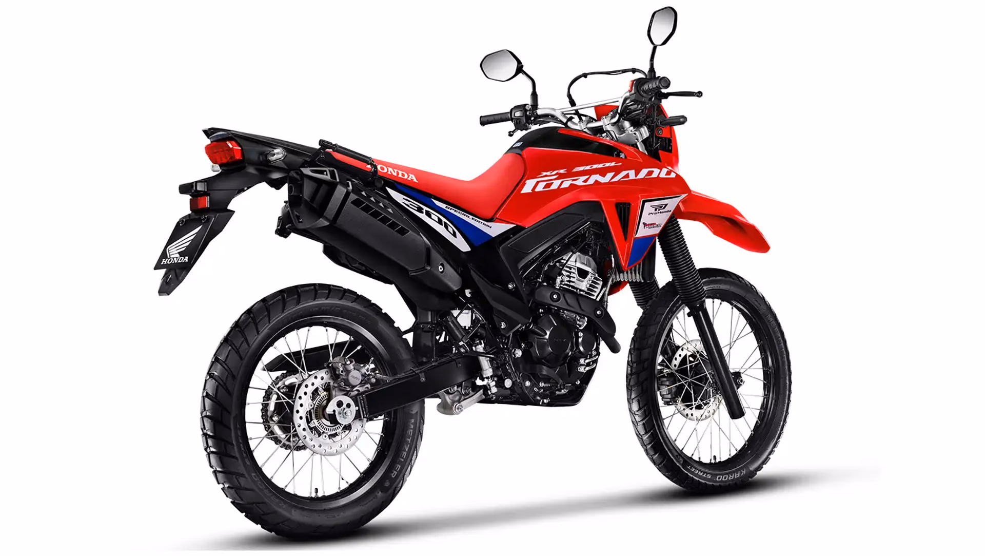 Moto XR 300L Tornado Special Edition Galeria Visão Lateral Diagonal Traseira Direita Completa - 4 de 9